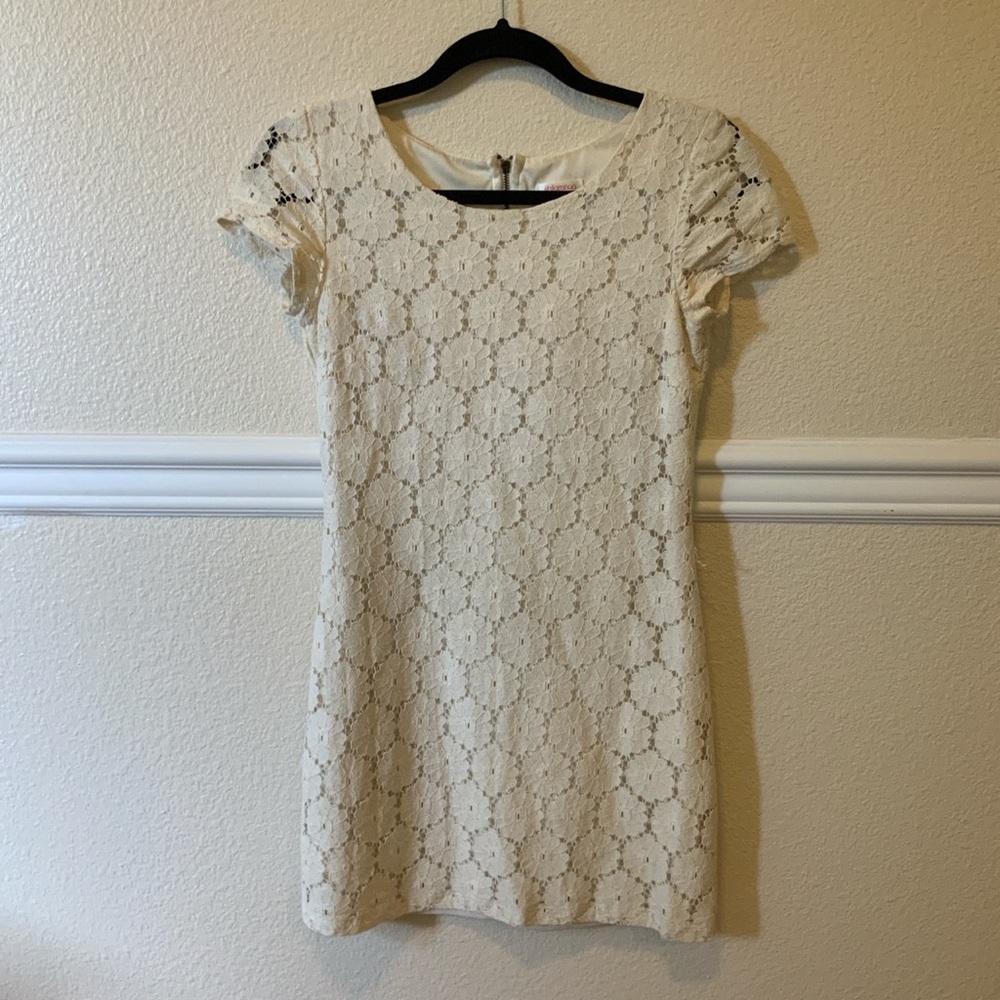 Xhilaration White Lace Dress